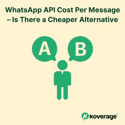 WhatsApp API Cost Per Message – Is There a Cheaper Alternative